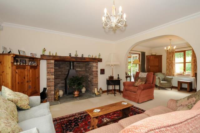 Well proportioned sitting  with quiet area off