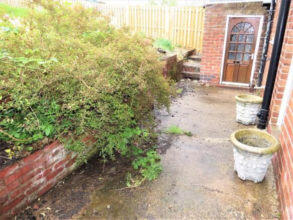 Rear garden