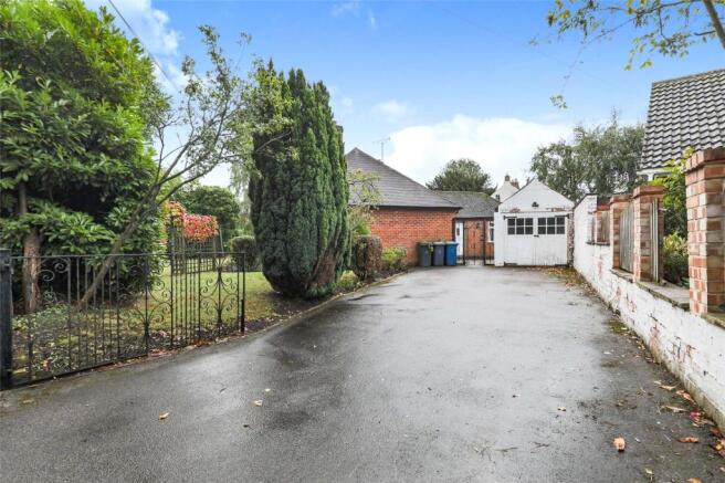 Driveway and Garage