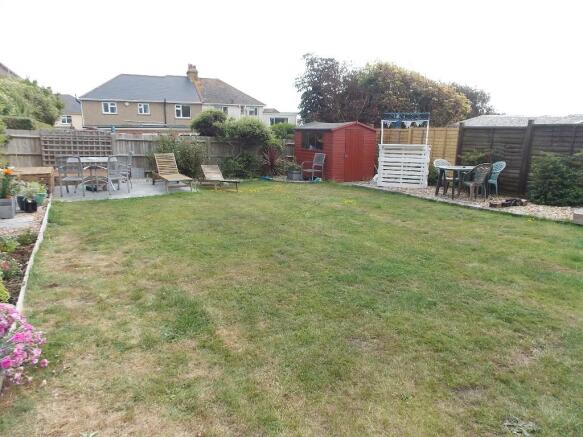 Rear garden