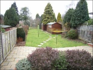 Rear garden