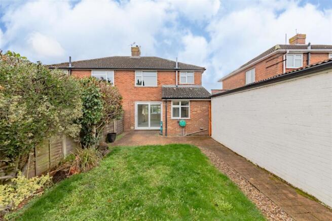 Rear of Property