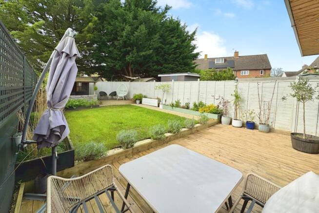 Rear garden