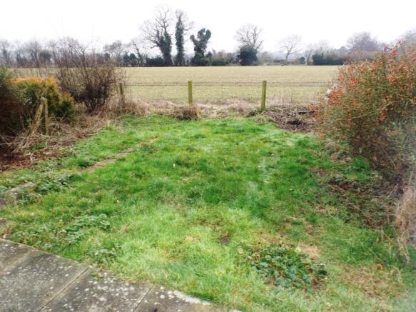 Rear garden