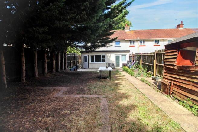 Rear of Property