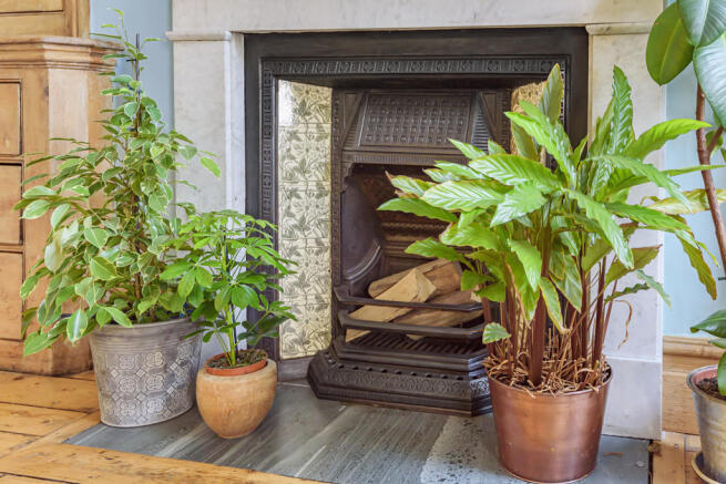 Feature fireplace