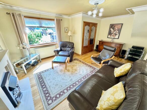 Carswell Court, Dalry lounge shot