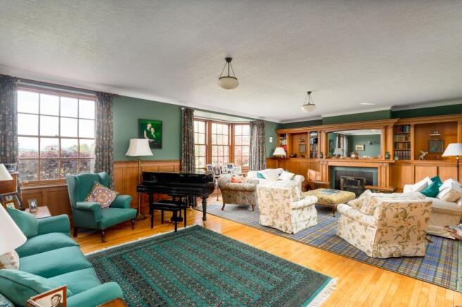 Sitting Room with Piano