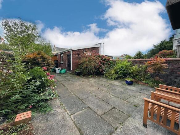 Rear garden