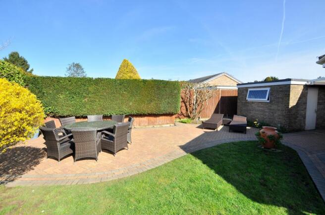Rear garden