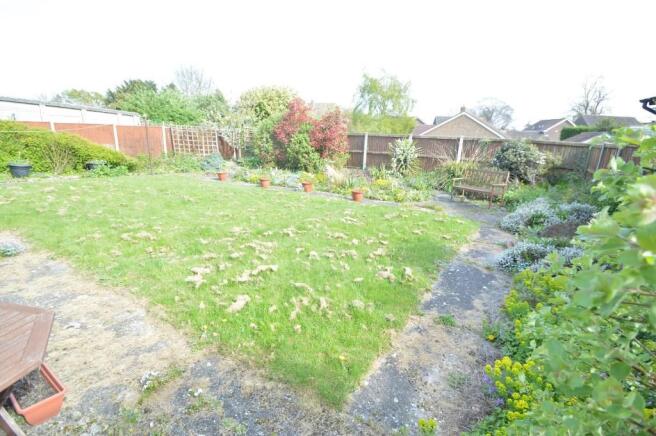 Rear garden