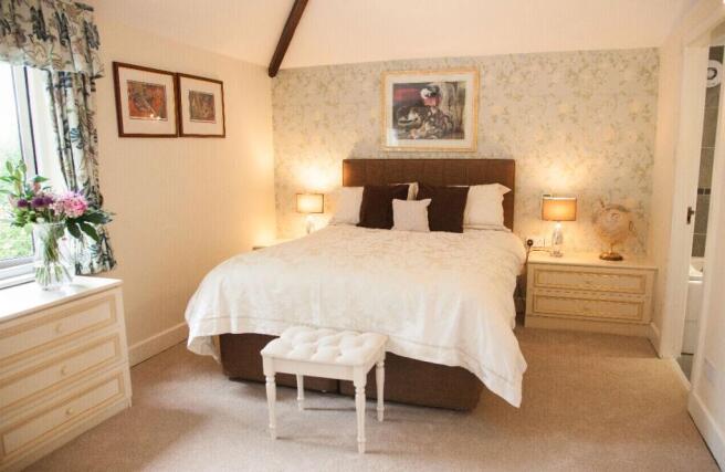 Master bedroom with 