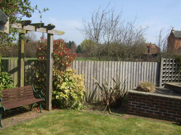 Rear garden
