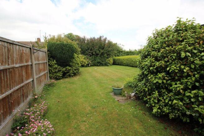 Rear garden