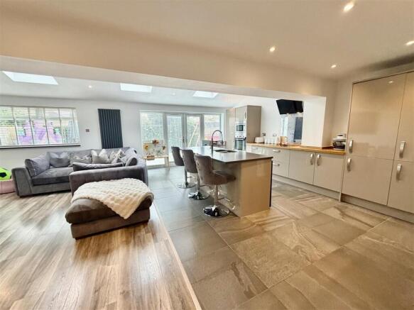 Living Dining Kitchen Space