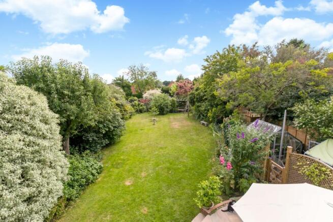 garden elevated view