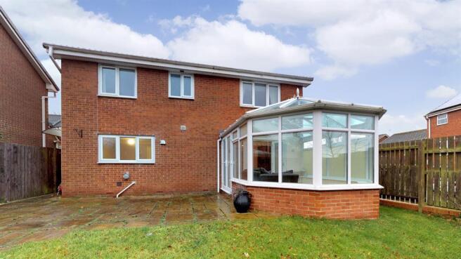 Rear Garden and Conservatory