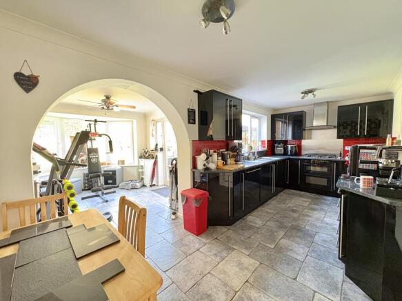 kitchen dining living room