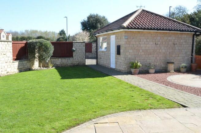 Rear garden