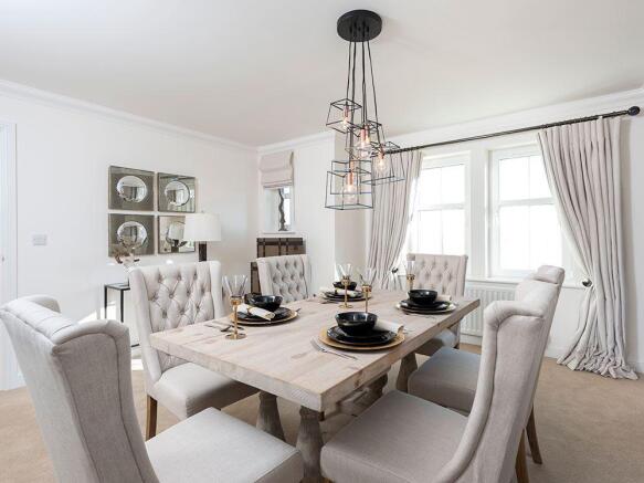 Second reception room ideal for an additional dining area