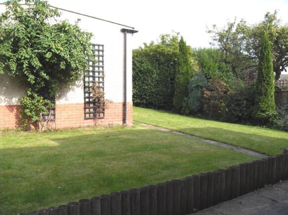 Rear garden