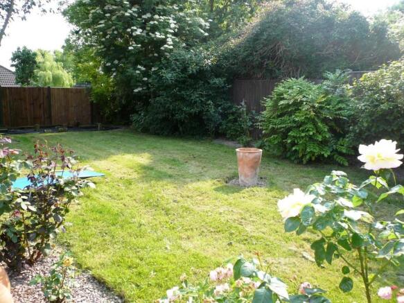 Enclosed rear garden