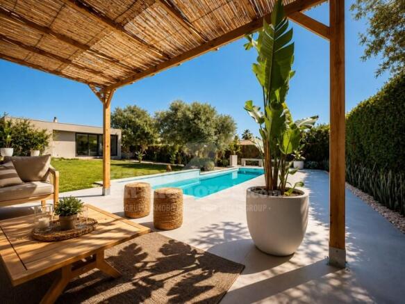 Villa with sea views in Binisafua