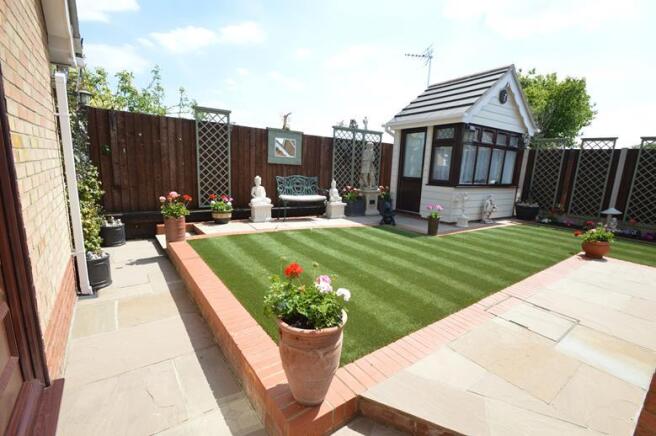 Rear garden