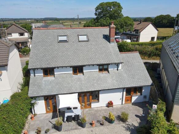 Aerial View to Garden