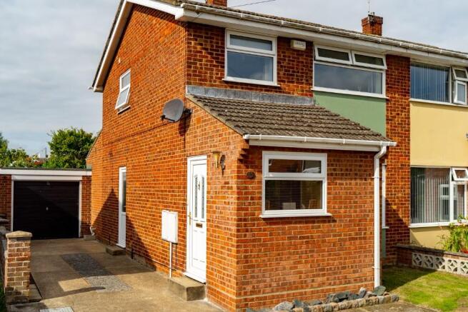 Driveway and garage