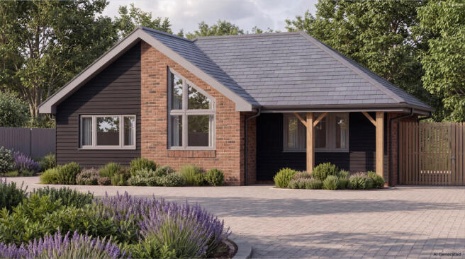 New Build Plot, 3 Bed Bungalow