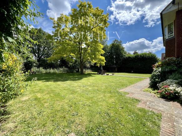Rear communal gardens