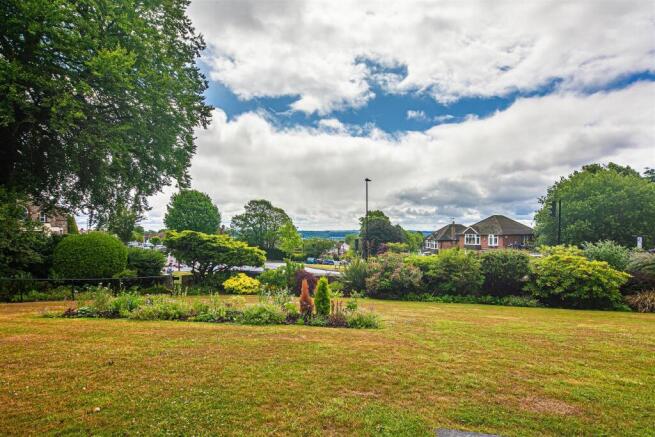 Communal gardens and view