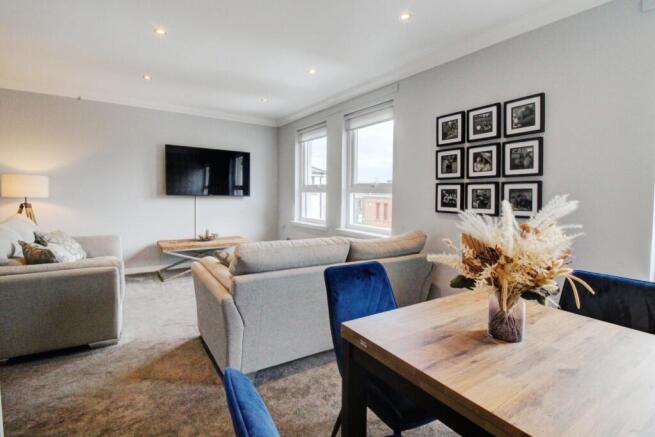 Lounge dining area