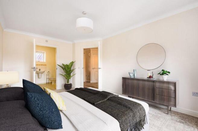 Master bedroom with ensuite