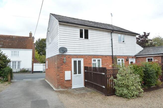 Rear of property