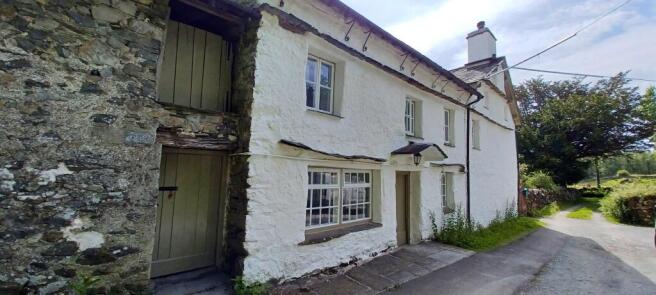 Side of house & barn