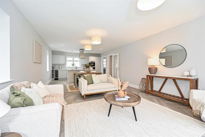 Open Plan Living Dining Kitchen