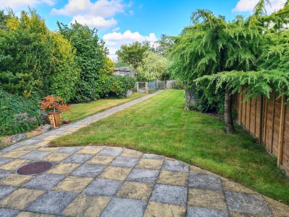 Rear garden