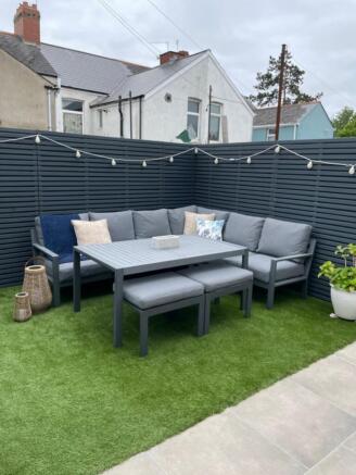Back garden