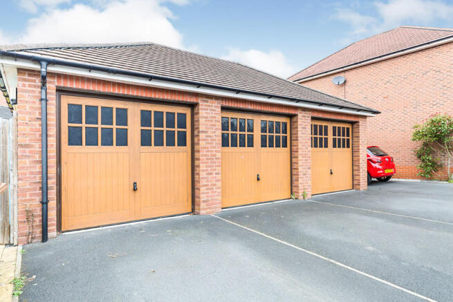 Garage and Driveway