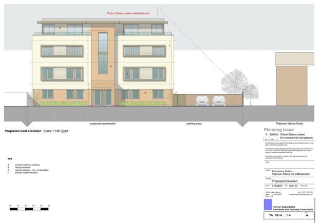 Proposed East Elevation