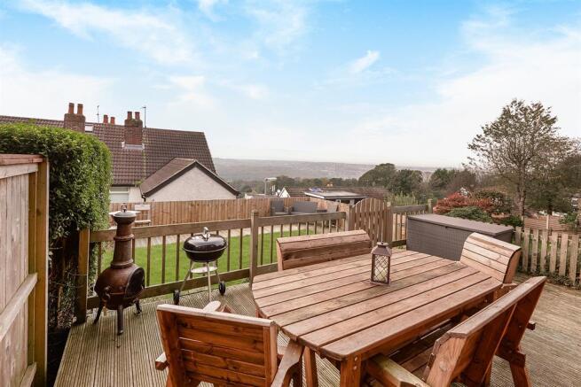 Decked Terrace with far reaching view