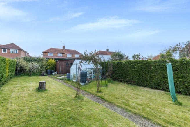 Large Rear Garden