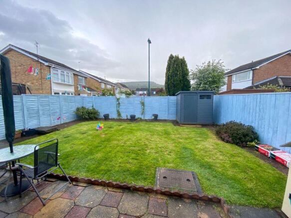 Rear garden