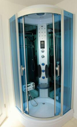 and shower