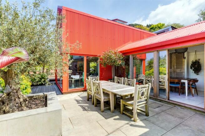 Outside dining terrace