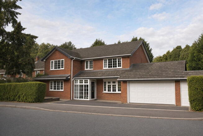 4-bed detached on Wannerton Road, Blakedown, Kidderminster, £760,000