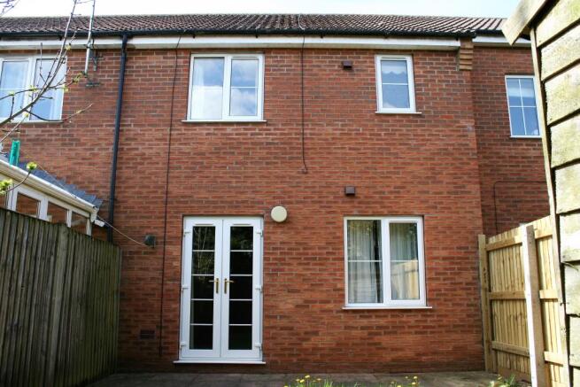 Rear of  property (1