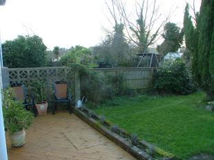Rear of property